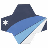 Patriottisch Voetbal met vlag van Colombia (Enkel)