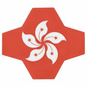 Patriottisch Voetbal met vlag van Hongkong (Enkel)