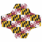 Patriottisch Voetbal met vlag van Maryland, Vereni (Enkel)