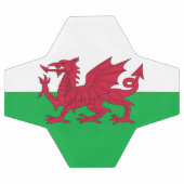 Patriottisch Voetbal met Wales Flag (Enkel)