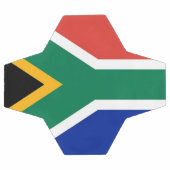Patriottisch Voetbal met Zuid-Afrikaanse vlag (Enkel)