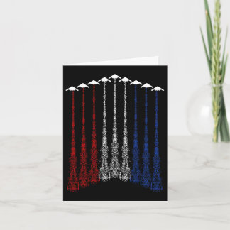 Patriottisch voor mannen - 4 juli voor mannen USA  Kaart