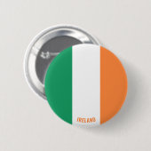 Patriottisch voor vlagcharmering ronde button 5,7 cm (Voorkant /achterkant)