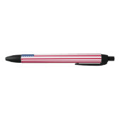 Patriottisch VS Amerikaanse vlag Stars Stripes Ink Zwarte Inkt Pen (Bodem)