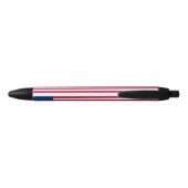 Patriottisch VS Amerikaanse vlag Stars Stripes Ink Zwarte Inkt Pen (Achterkant)