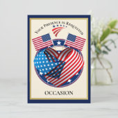 Patriottisch VS Kaart (Staand voorkant)