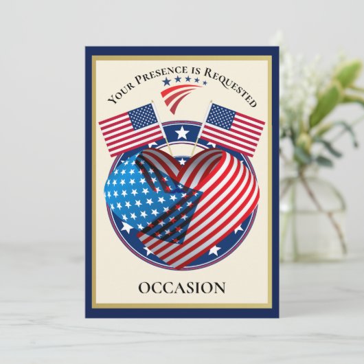 Patriottisch VS Kaart (Staand voorkant)