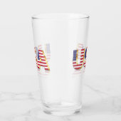 Patriottisch VS Vlag Glas (Rechts)