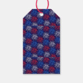 Patriottisch vuurwerk cadeaulabel (Voorkant)