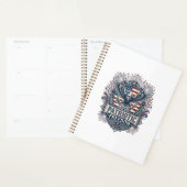 Patriottisch Vuurwerk Festival Vector Grafische T- Planner (Display)