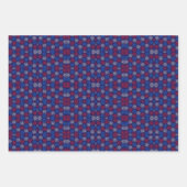 Patriottisch vuurwerk inpakpapier vel (Voorkant 3)