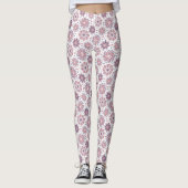 Patriottisch vuurwerk leggings (Voorkant)