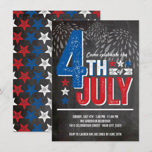 Patriottisch vuurwerk Vierde juli Partij nodigt ui Kaart