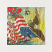 Patriottisch Wandkleed (Voorkant (horizontaal))