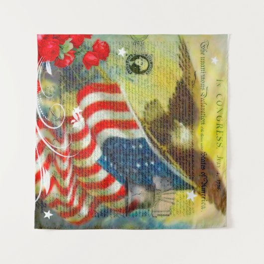 Patriottisch Wandkleed (Voorkant (horizontaal))