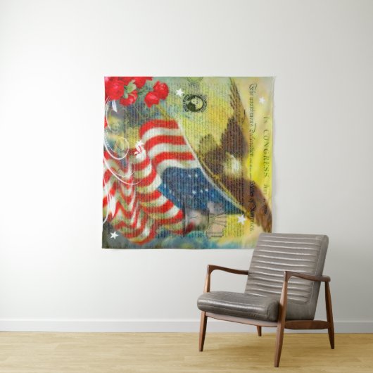 Patriottisch Wandkleed (In Situ (horizontaal))