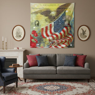 Patriottisch Wandkleed