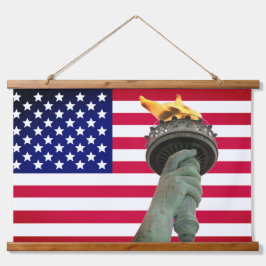 Patriottisch wandtapijt hangend wandkleed
