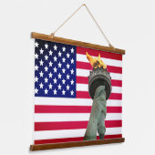 Patriottisch wandtapijt hangend wandkleed (Gebogen)