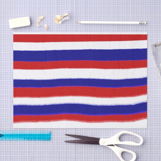 Patriottisch weefselpapier tissuepapier (Craft)