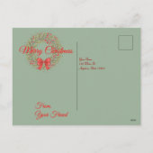 Patriottisch Wenskaart van de Eerste Wereldoorlog Feestdagenkaart (Achterkant)