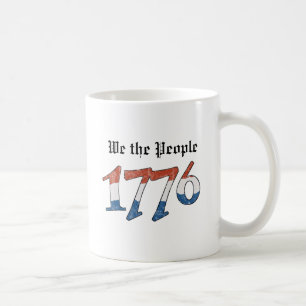 Patriottisch Wij, het volk 1776 Koffiemok