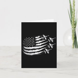 Patriottisch Wit Rood Vlag van de Verenigde Staten Kaart