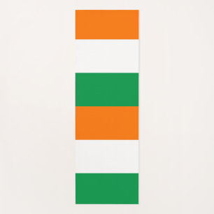 Patriottisch Yoga Mats met vlag van Ierland Yogamat