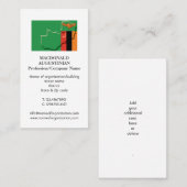 Patriottisch | ZAMBIA FLAG | Foto-Visitekaartje Visitekaartje (Voorkant / Achterkant)