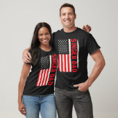Patriottisch zingend muzikant opera Karaoke Singer T-shirt (Unisex)