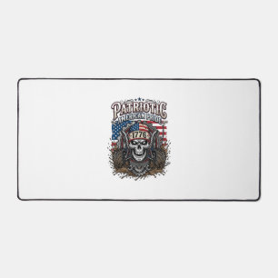 Patriottische 1776 Off Road Schedel Monster Truck Bureaumat