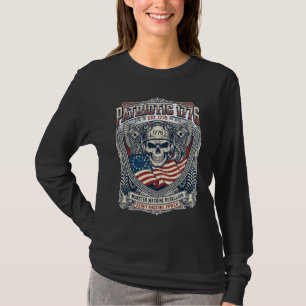 Patriottische 1776 Off Road Schedel Monster Truck T-shirt
