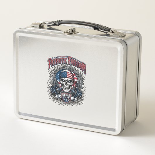 Patriottische 1776 Off Road Schedel Monstertruck (Voorkant)
