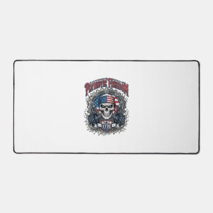 Patriottische 1776 Off Road Schedel Monstertruck Bureaumat