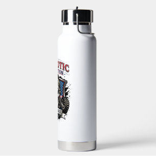 Patriottische 1776 Off Road Schedel Monstertruck Z Waterfles