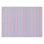 Patriottische 2020-democratische Donkerstrips Tafelkleed (Voorkant (Horizontaal))