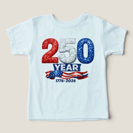 Patriottische 250 Jaar Verjaardag (Design voorkant)