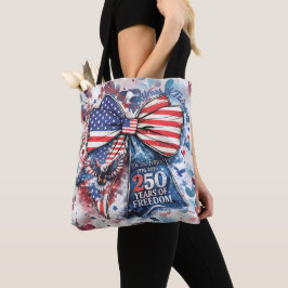 Patriottische 250 Jaar Verjaardag Tote Bag