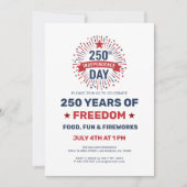 Patriottische 250 Jaar Vrijheidsviering Kaart (Voorkant)