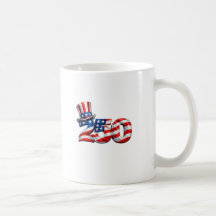 Patriottische 250 Oom Sam Hoed Koffiemok