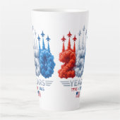 Patriottische 250e verjaardag latte mok (Voorkant)