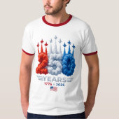Patriottische 250e verjaardag t-shirt (Voorkant)
