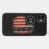 Patriottische 4 juli Amerika Case-Mate iPhone Case (Achterkant (horizontaal))