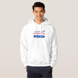 Patriottische 4 juli Bakverkoop Evenement Grafisch Hoodie