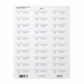 Patriottische 4 juli BBQ Picknick Amerika 250ste v Etiket (Full Sheet)