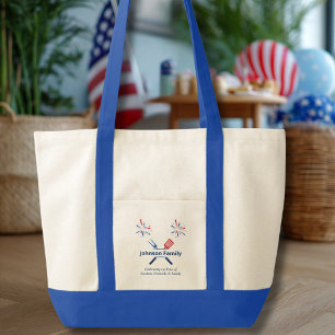 Patriottische 4 juli BBQ Picknick Amerika 250ste v Tote Bag