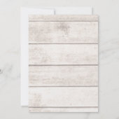Patriottische 4 juli BBQ Rustic Wood Kaart (Achterkant)