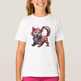Patriottische 4 juli Cute T-shirt