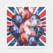 Patriottische 4 juli Luncheon Servet (Voorkant)