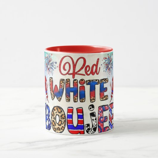 Patriottische 4 juli mok USA Onafhankelijkheidsdag (Midden)